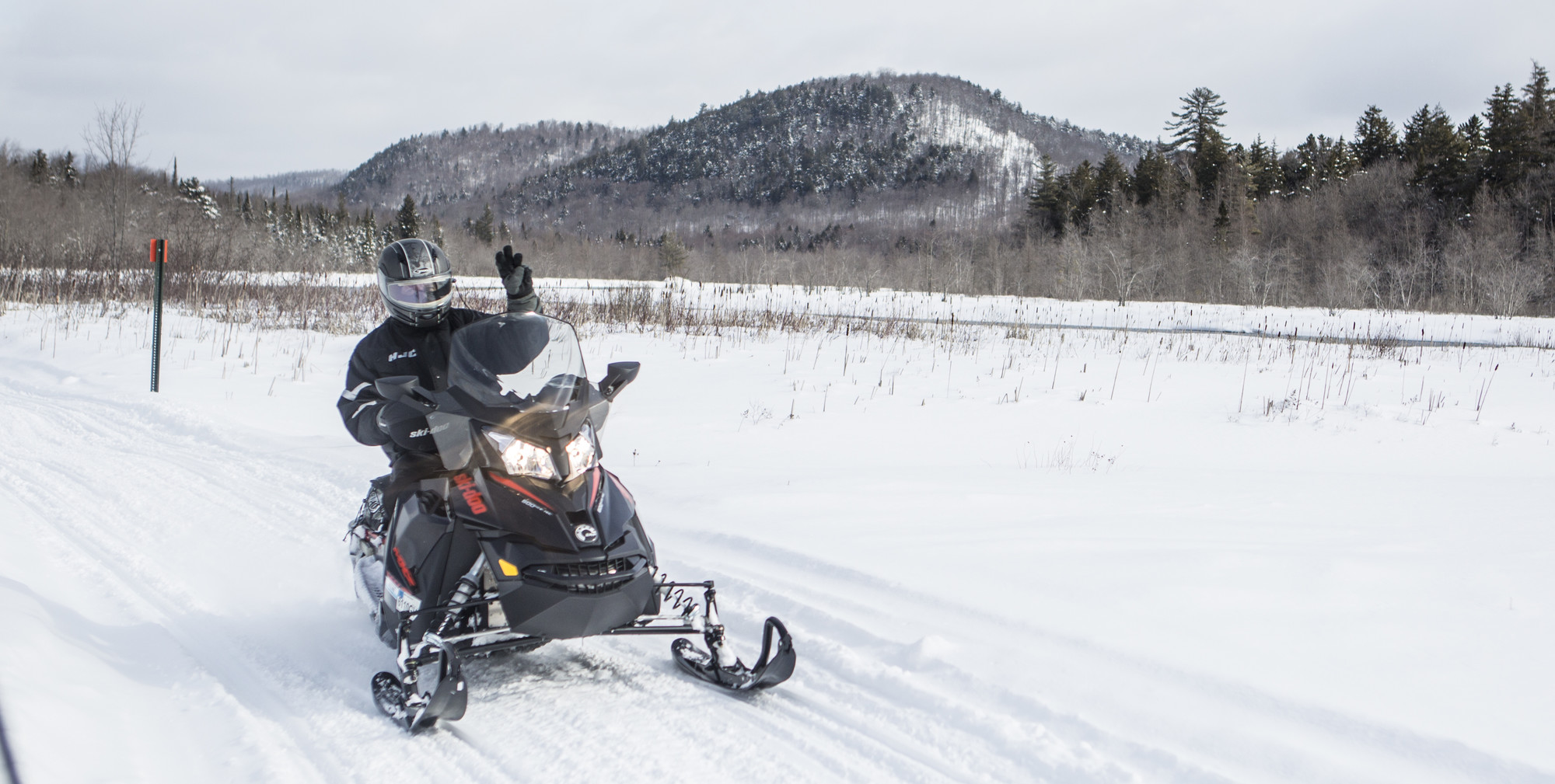 snowmobiling