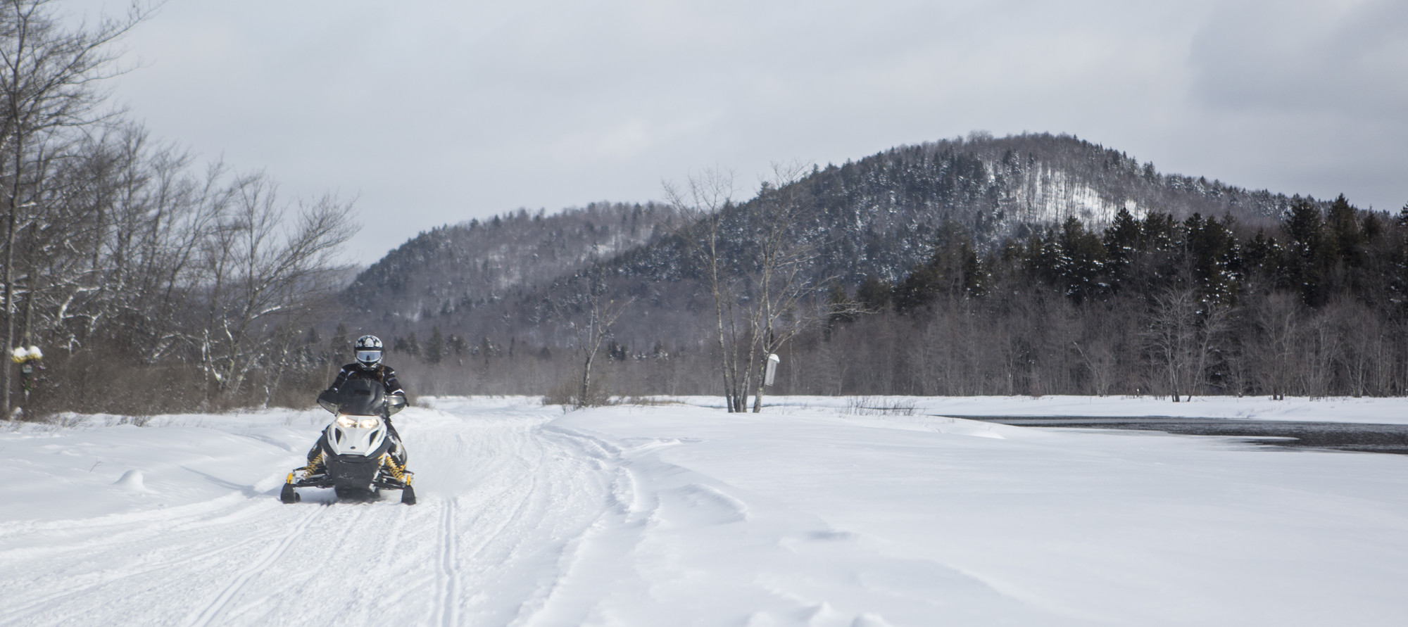 snowmobiling